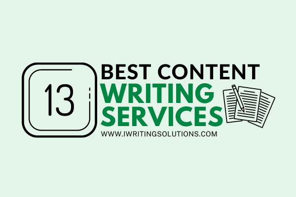 13 Best Content Writing Services