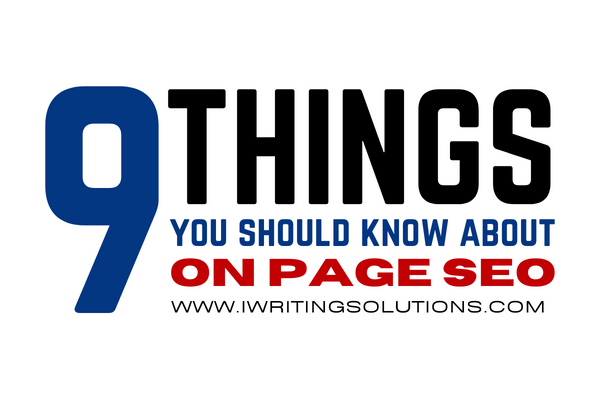 9 Things You Should Know About On Page SEO
